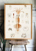 squid wall art print